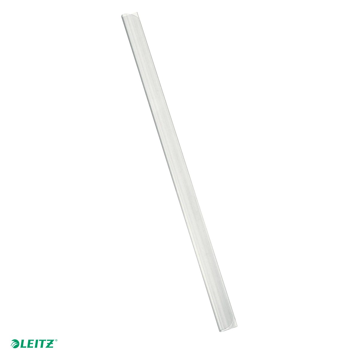 Sine prindere documente - Sina legare documente Leitz, plastic, A4, 6 mm, capacitate 60 coli, pentru documente perforate, transparent