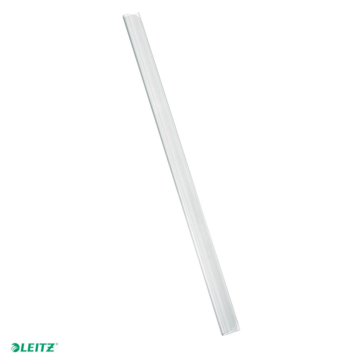 Sine prindere documente - Cutie 50 sine legare documente Leitz, plastic, A4, 6 mm, capacitate 60 coli, pentru documente perforate, transparent