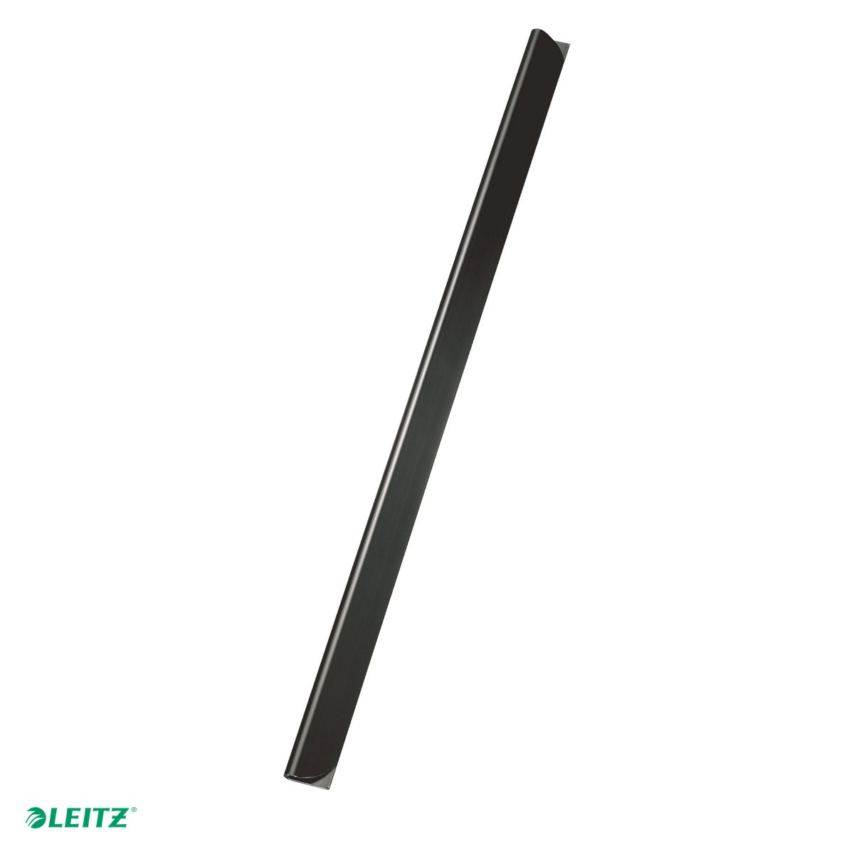 Sisteme de indosariat - Cutie 25 sine legare documente Leitz, plastic, A4, 12 mm, capacitate 100 coli, pentru documente perforate, negru