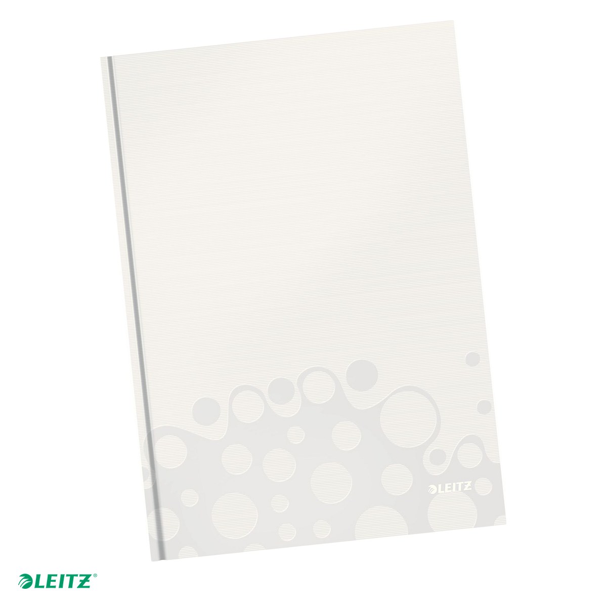 Caiete A4 - Caiet birou A4 dictando coperta carton Leitz Wow, 80 file, alb