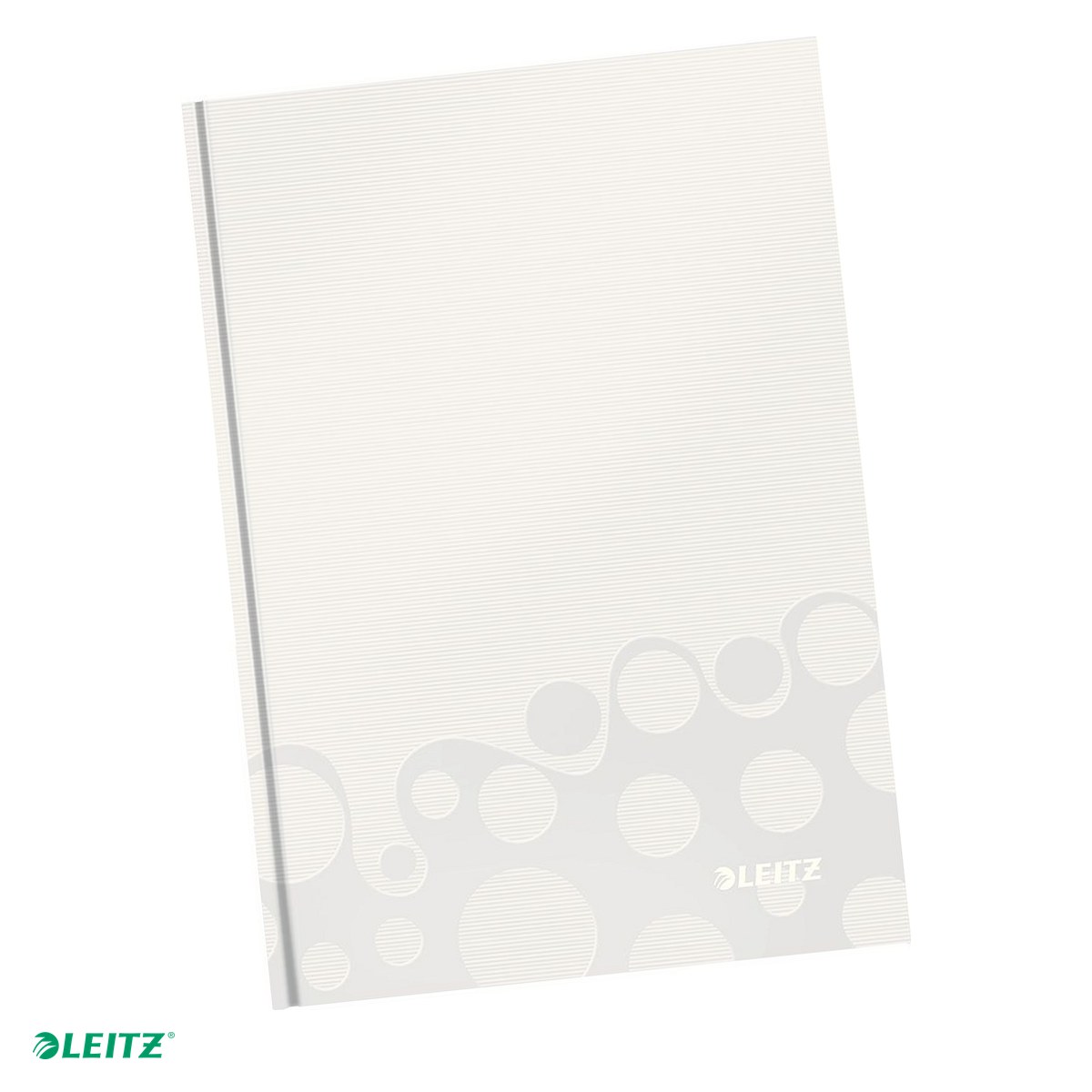 Caiete A5 - Caiet birou A5 dictando coperta carton Leitz Wow, 80 file, alb