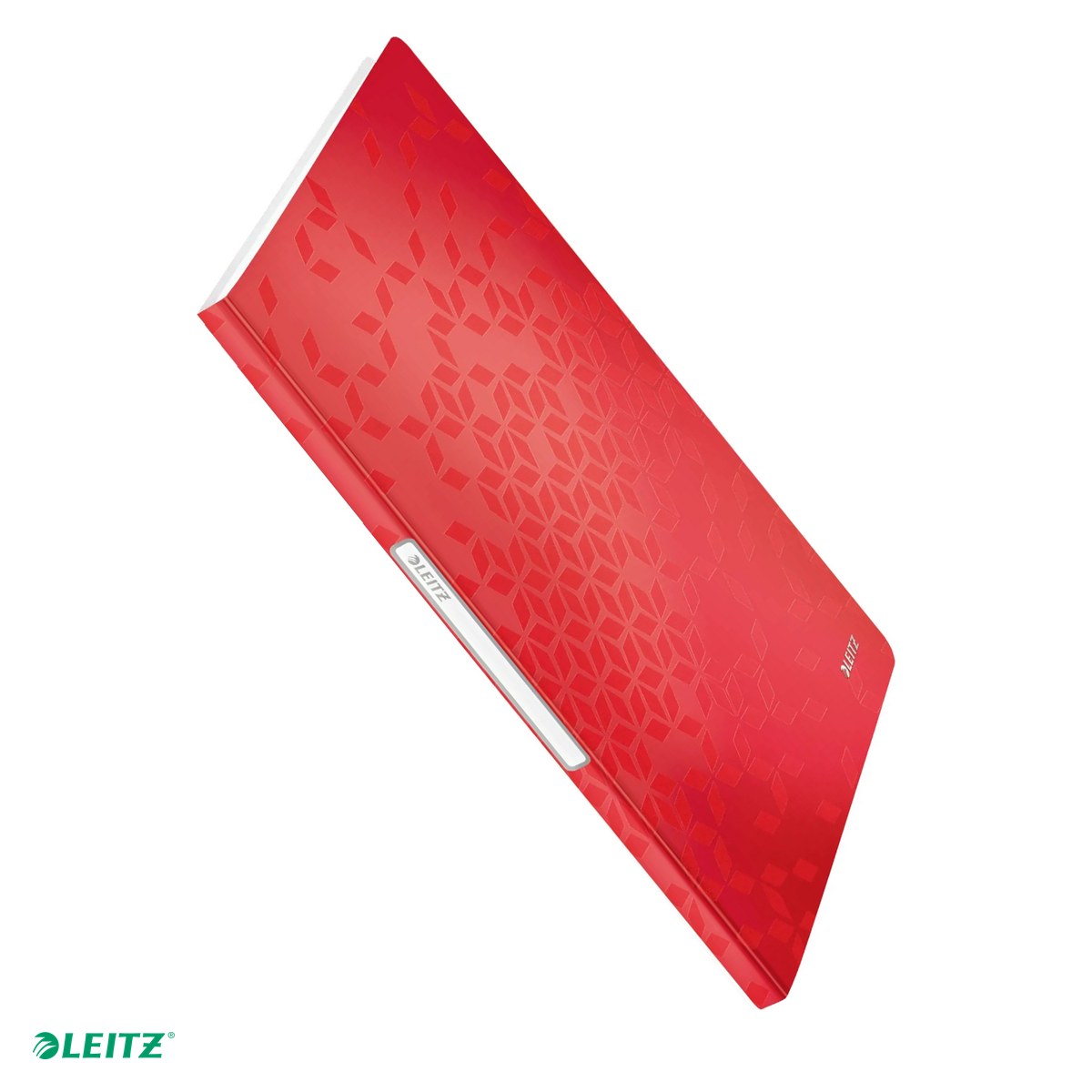 Mape de prezentare - Mapa de prezentare Leitz WOW, coperta moale, PP, A4, 20 de folii, capacitate 40 de coli (2 coli per fila,(80 g/mp), rosu