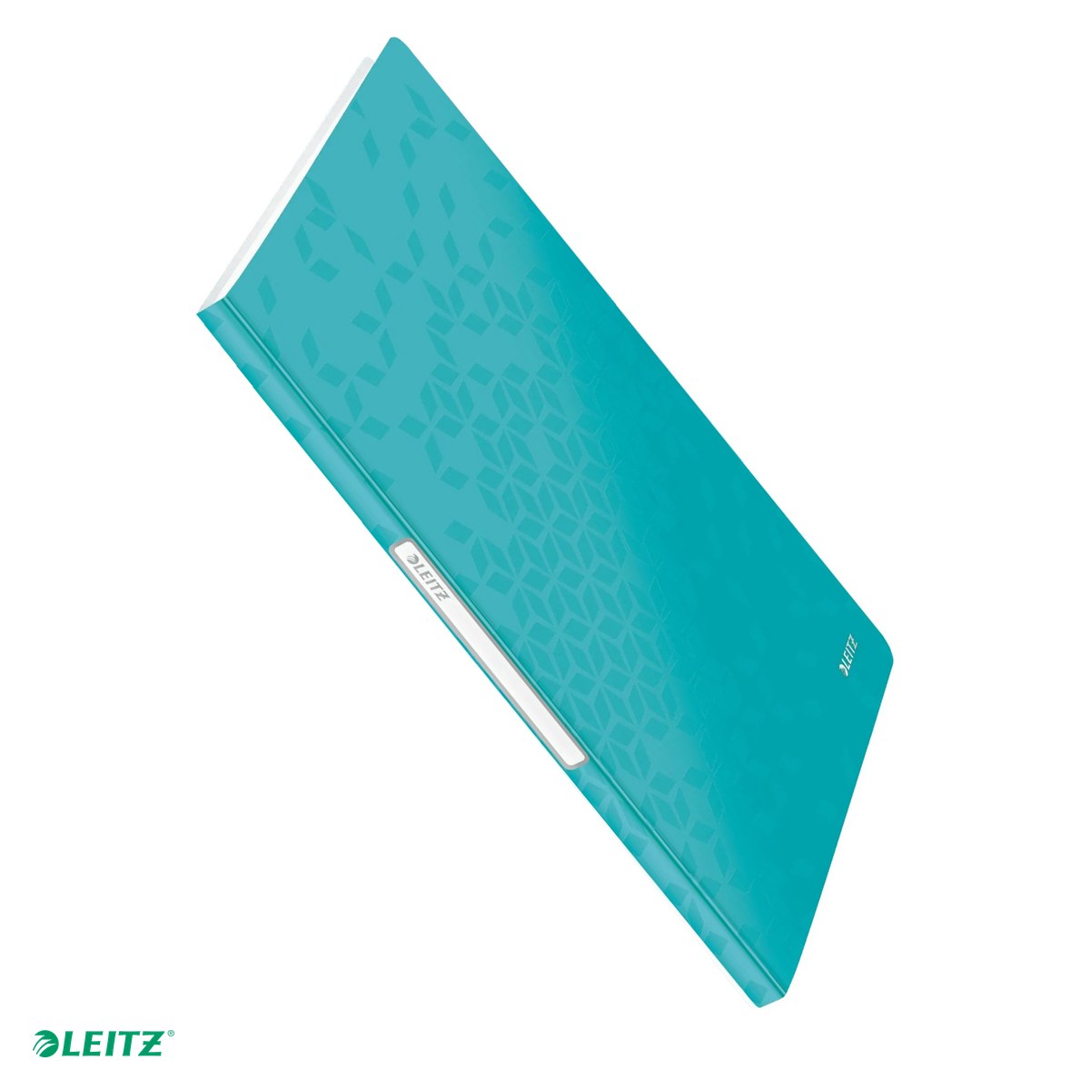 Mape de prezentare - Mapa de prezentare Leitz WOW, coperta moale, PP, A4, 20 de folii, capacitate 40 de coli (2 coli per fila,(80 g/mp), turcoaz