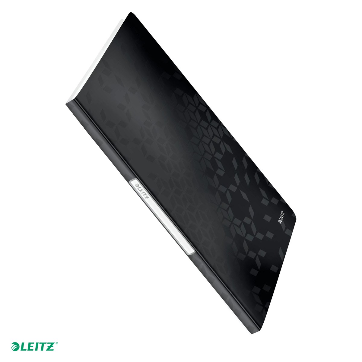 Mape de prezentare - Mapa de prezentare Leitz WOW, coperta moale, PP, A4, 20 de folii, capacitate 40 de coli (2 coli per fila,(80 g/mp), negru