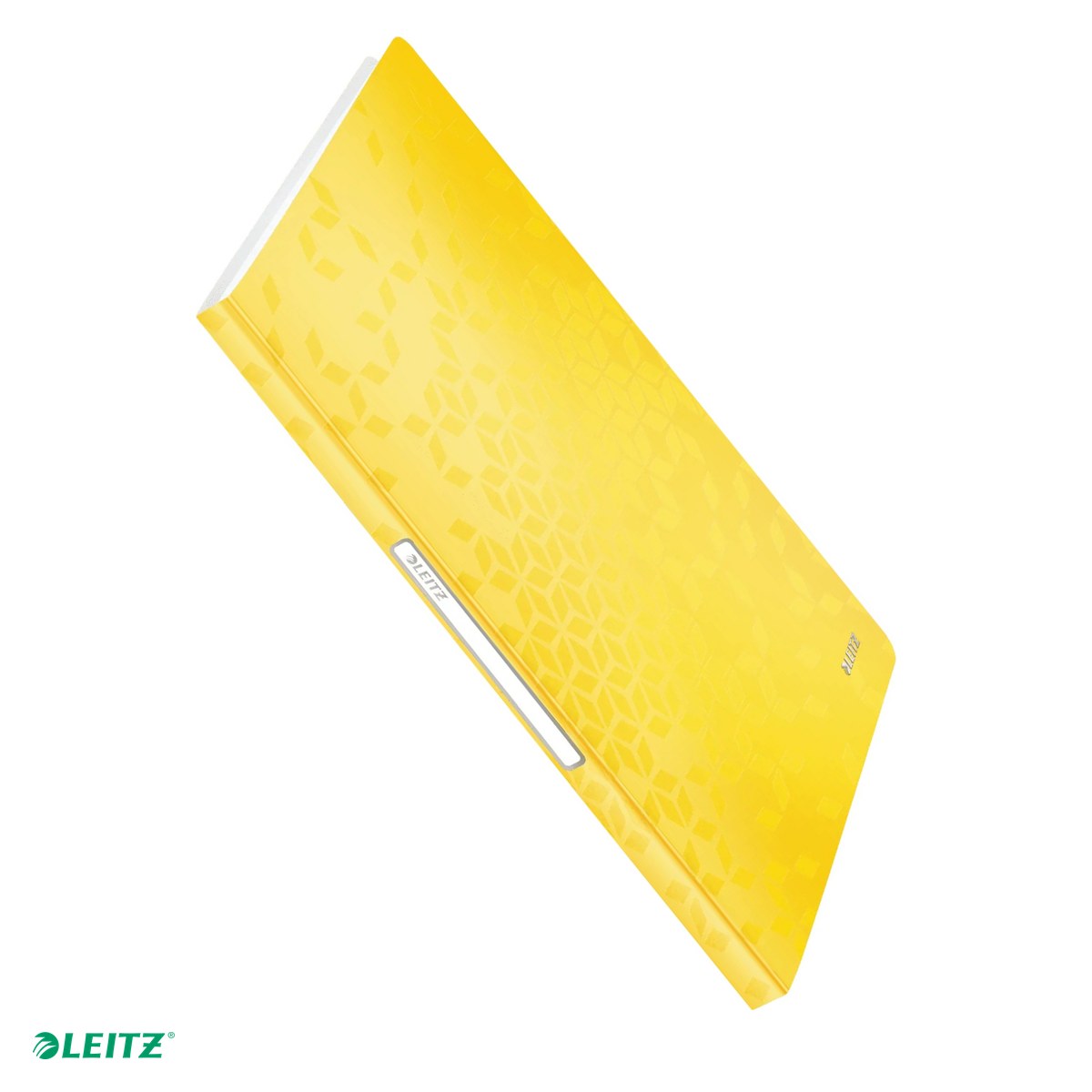 Mape de prezentare - Mapa de prezentare Leitz WOW, coperta moale, PP, A4, 40 de folii, capacitate 80 de coli (2 coli per fila,(80 g/mp), galben