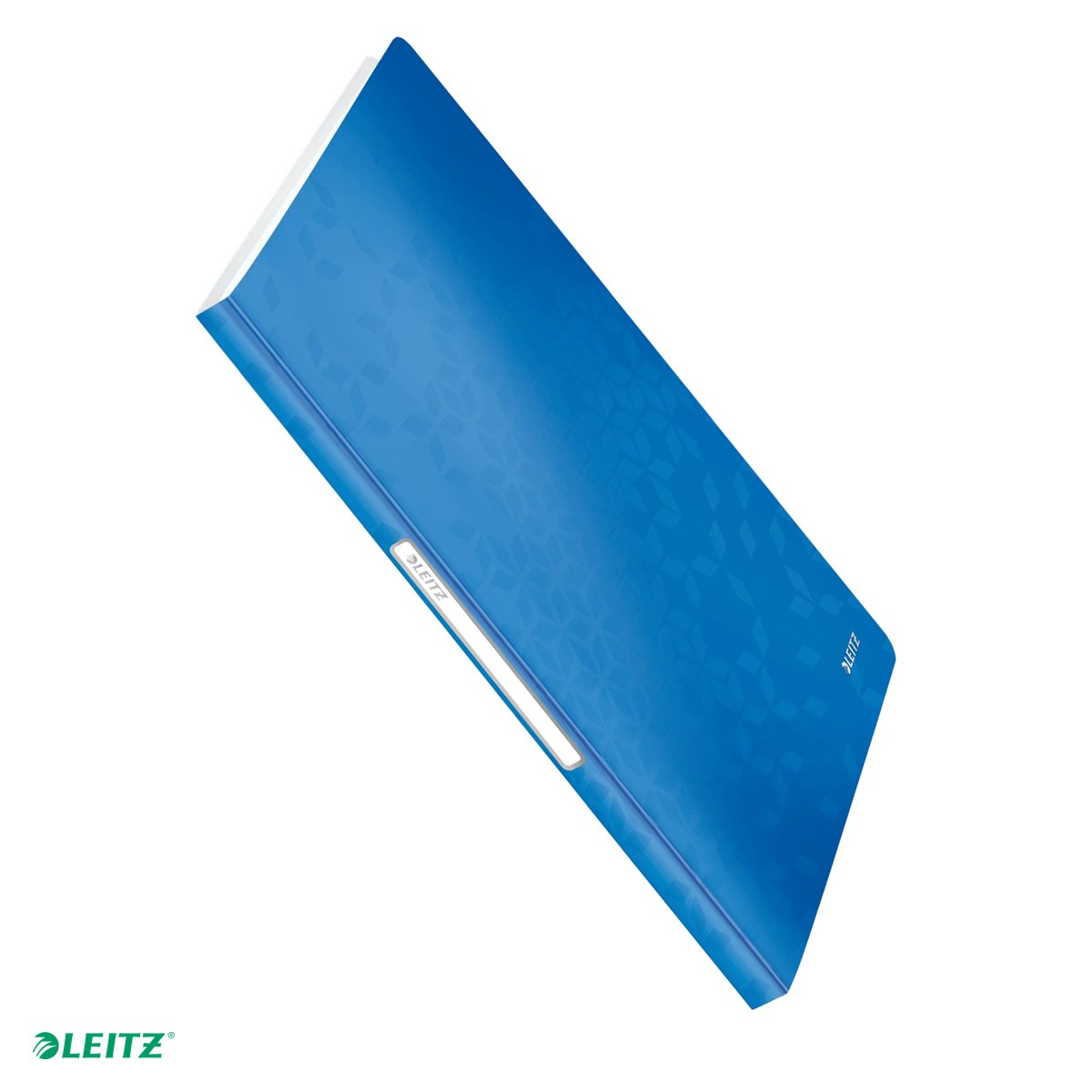 Mape de prezentare - Mapa de prezentare Leitz WOW, coperta moale, PP, A4, 40 de folii, capacitate 80 de coli (2 coli per fila,(80 g/mp), albastru