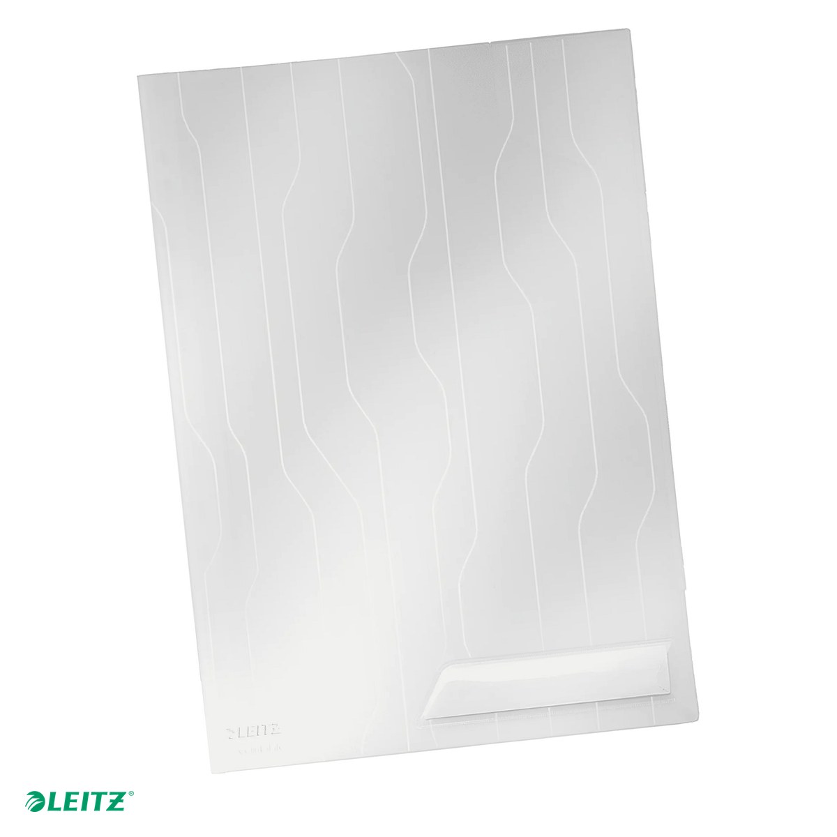 Organizare si arhivare - Set 3 mape Leitz CombiFile rigida, cu eticheta, PP, A4, 200 microni, capacitate 40 coli, pre-perforata, pentru transport, incolor