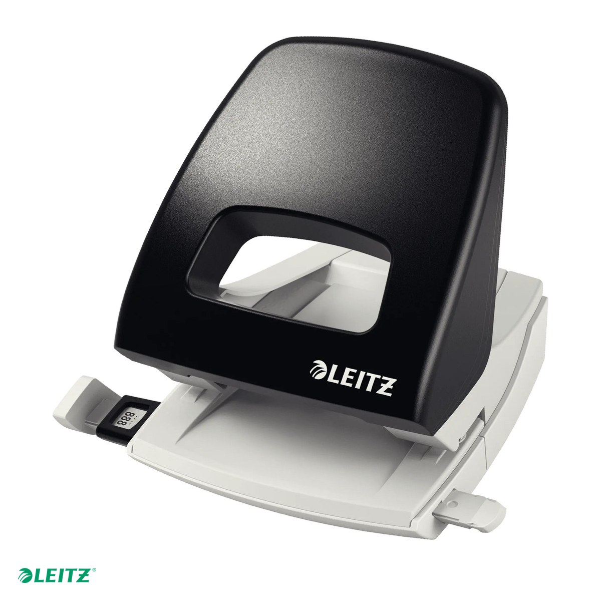 Perforator plastic Leitz 5005 NeXXt Series, perforare 25 coli, pentru documente perforate, negru [1]