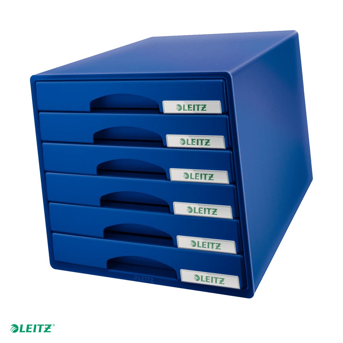 Organizare si arhivare - Cabinet cu sertare Leitz PLUS, 6 sertare, albastru