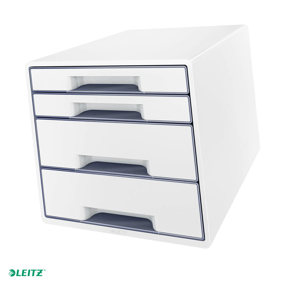 Organizare si arhivare - Cabinet cu sertare Leitz WOW, 4 sertare, alb