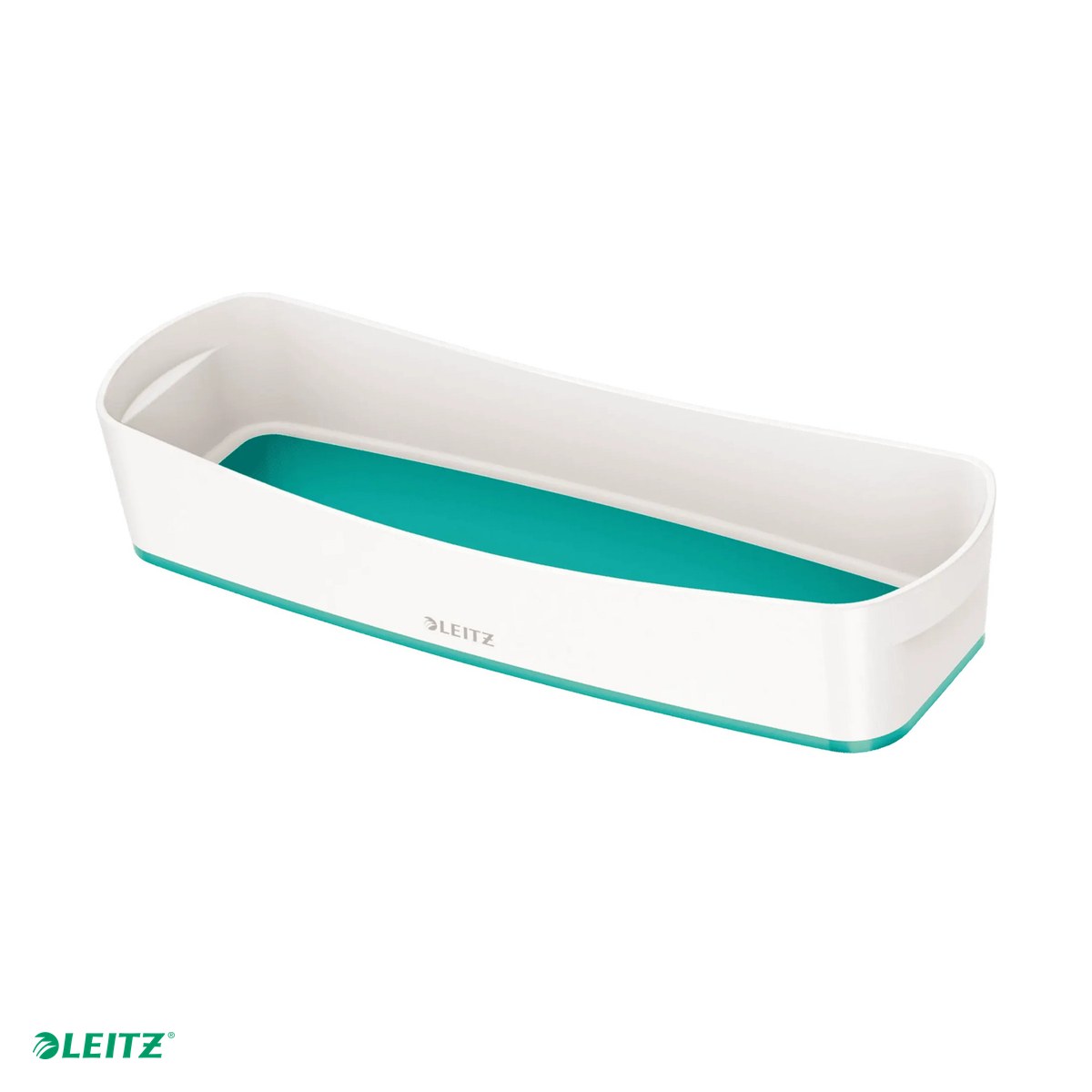 Accesorii birou - Cutie depozitare Leitz WOW MyBox, 30x5x10 cm, turcoaz