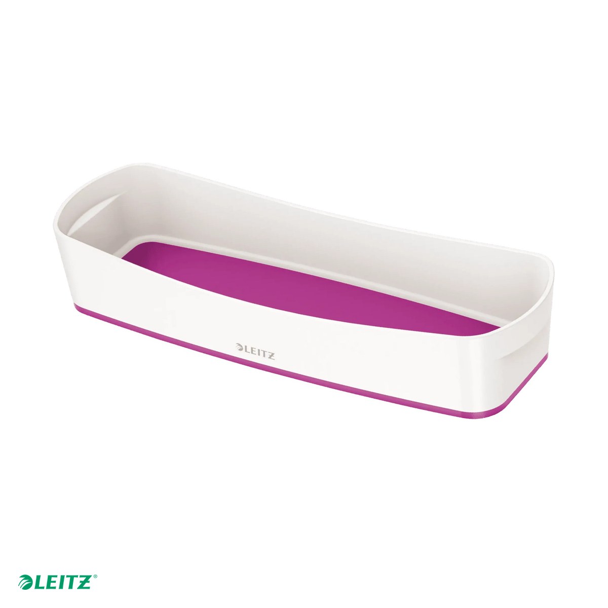 Accesorii birou - Cutie depozitare Leitz WOW MyBox, 30x5x10 cm, mov