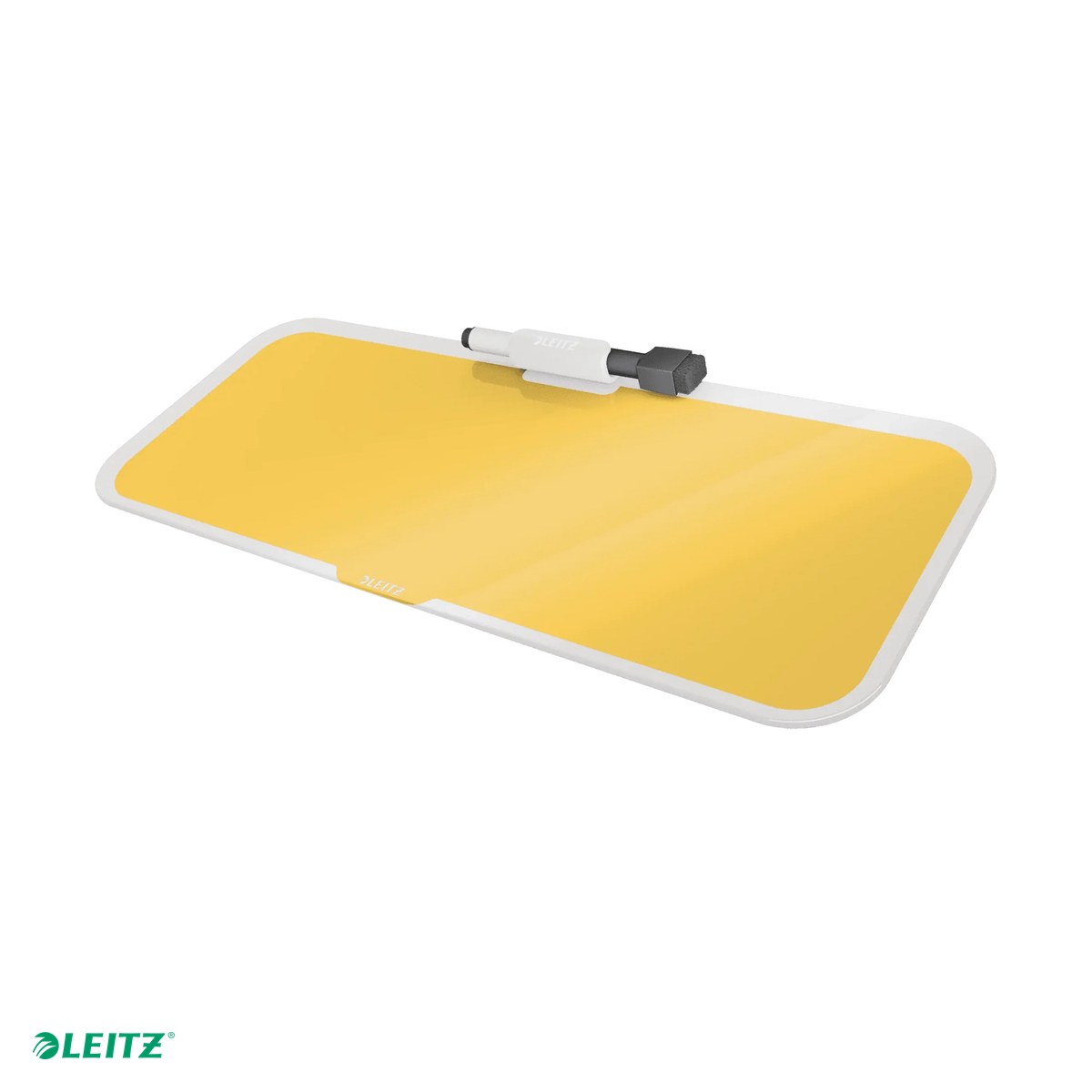 Prezentare si planificare - Tabla Leitz Cosy, sticla, pentru birou, galben Chihlimbar