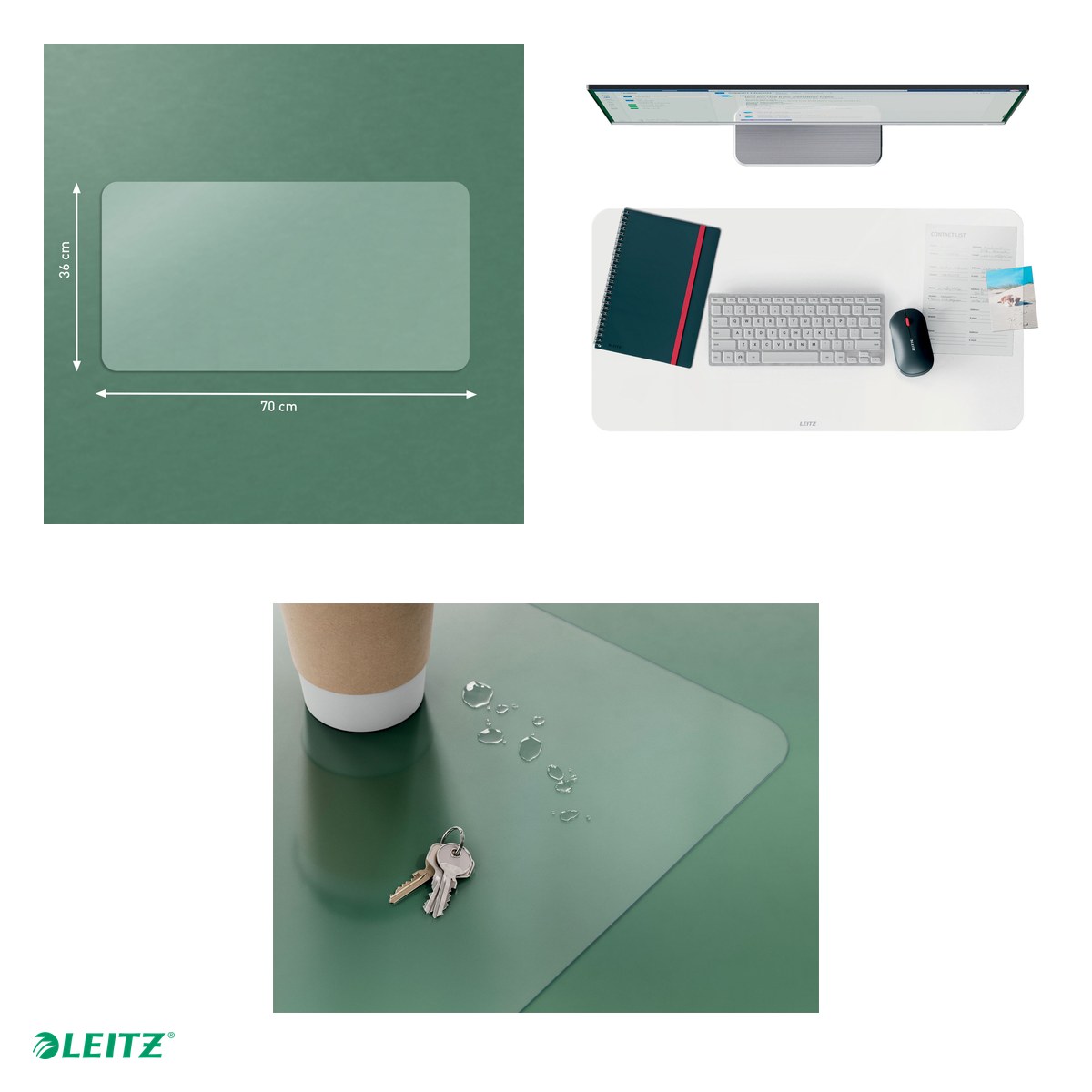 Mapa de birou transparenta Leitz, transparent [5]