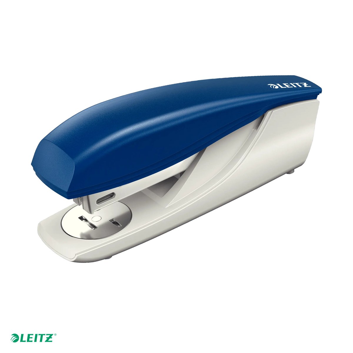 Tehnica de birou - Capsator plastic Leitz 5500 NeXXt Series, capsare 30 coli, 200 capse P3 incluse, albastru
