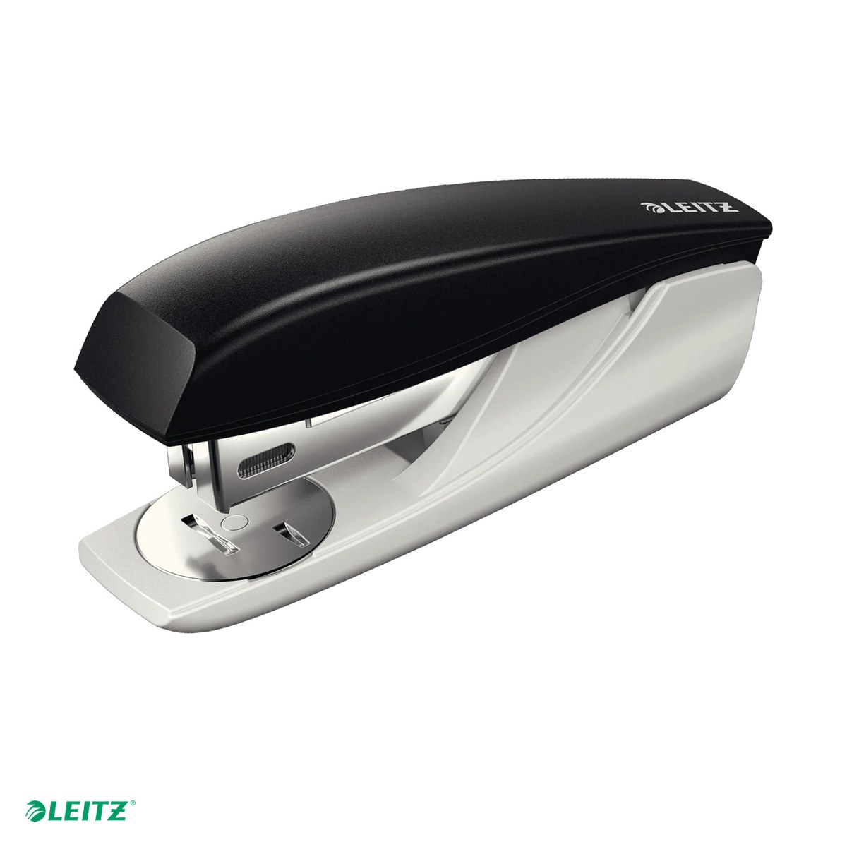 Tehnica de birou - Capsator plastic Leitz 5501 NeXXt Series, capsare 25 coli, 200 capse P3 incluse, negru