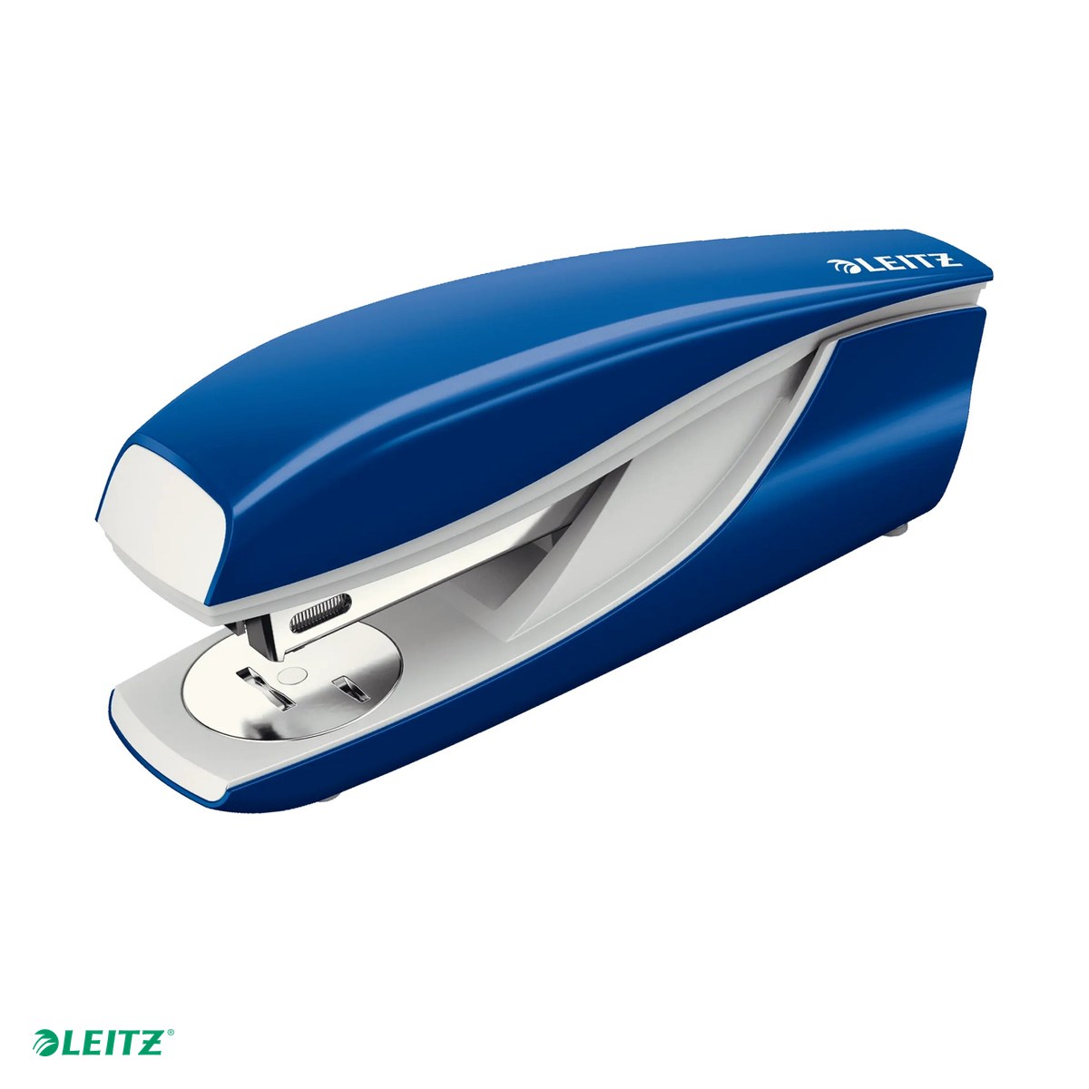 Tehnica de birou - Capsator metalic Leitz 5502 NeXXt Series, capsare 30 coli, 200 capse P3 incluse, albastru