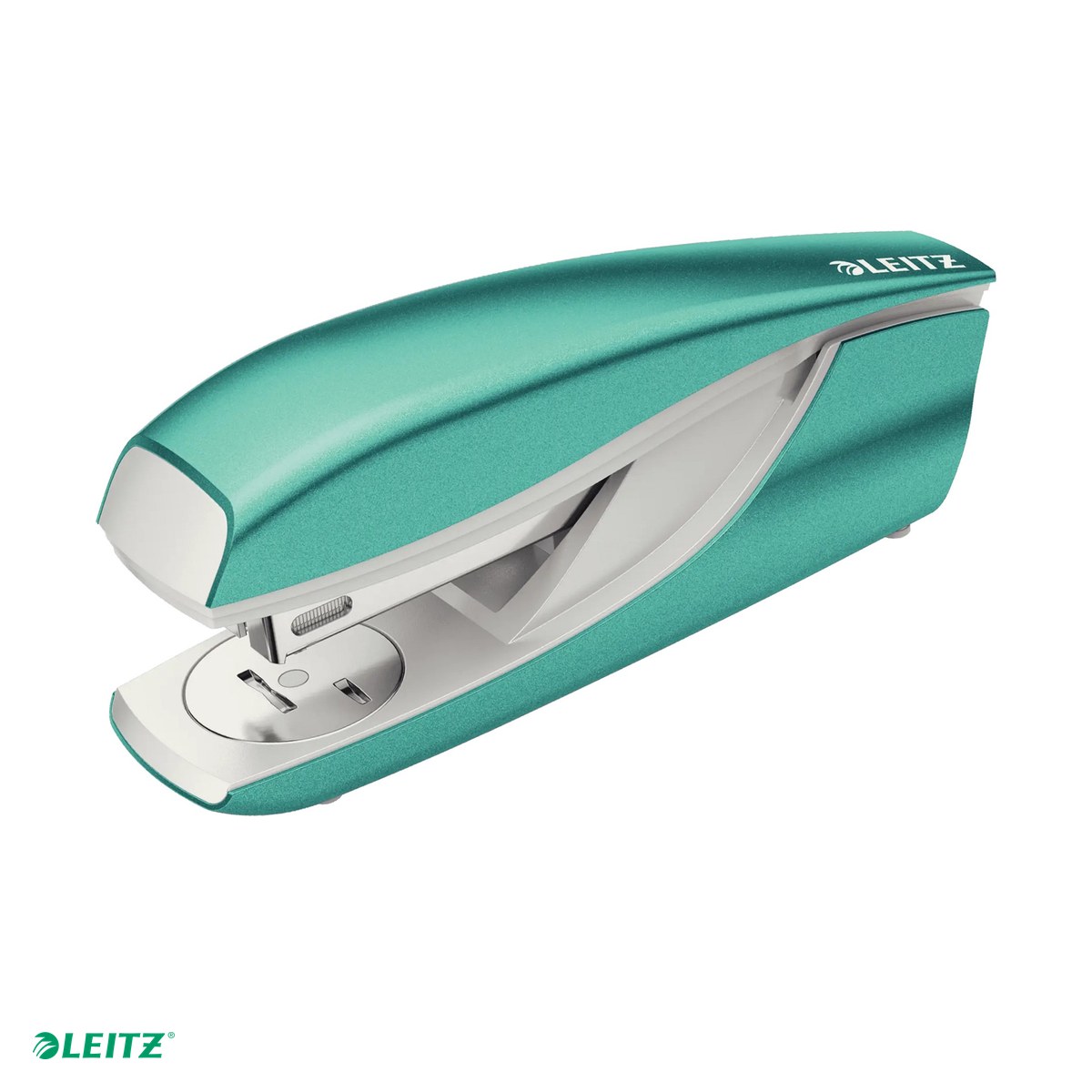 Tehnica de birou - Capsator metalic Leitz WOW 5502 NeXXt Series, capsare 30 coli, 200 capse P3 incluse, turcoaz
