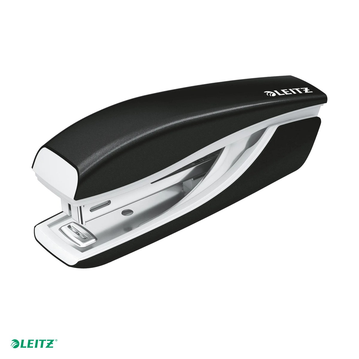 Tehnica de birou - Capsator metalic Leitz WOW 5528 MINI NeXXt Series, capsare 10 coli, 1000 capse P2 incluse, negru
