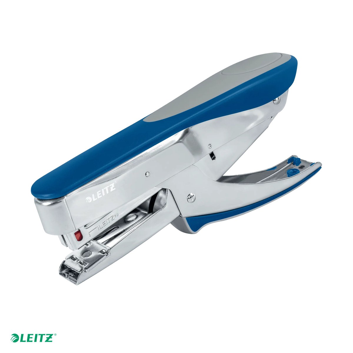 Tehnica de birou - Capsator metalic Leitz 5548 tip cleste, capsare 30 coli, albastru Metal