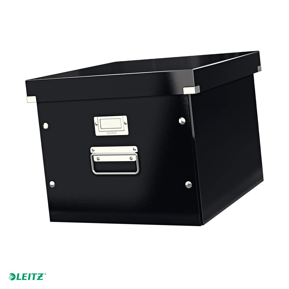 Cutii depozitare - Cutie Leitz Click & Store pentru dosare suspendabile WOW, capacitate de 15 dosare suspendabile, pentru arhivare, negru