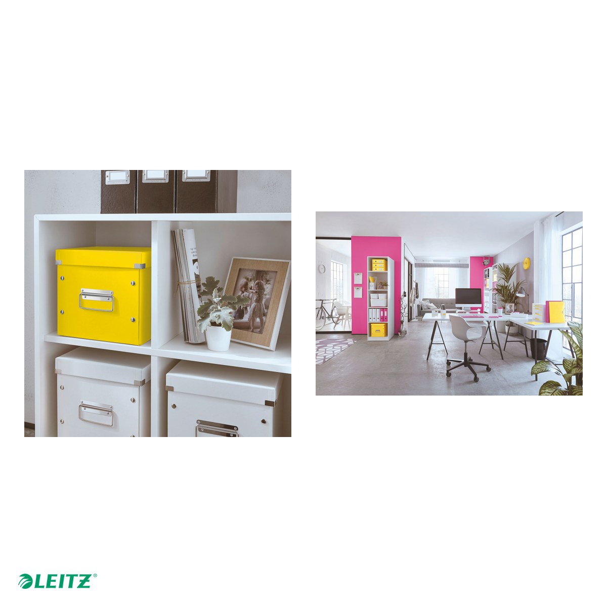 Click&store medie cub galbena Leitz [4]