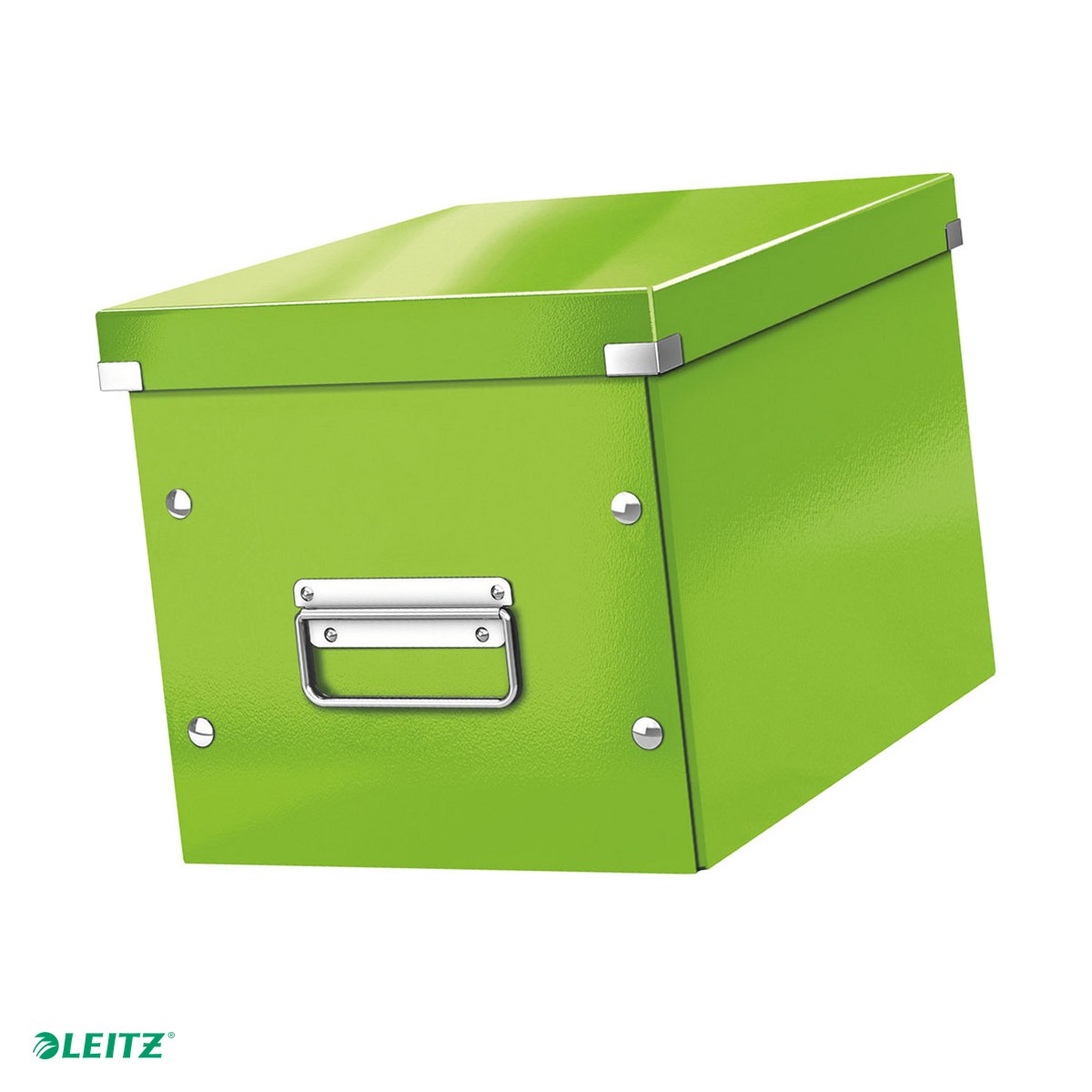 Cutii depozitare - Click&store medie cub Leitz, verde