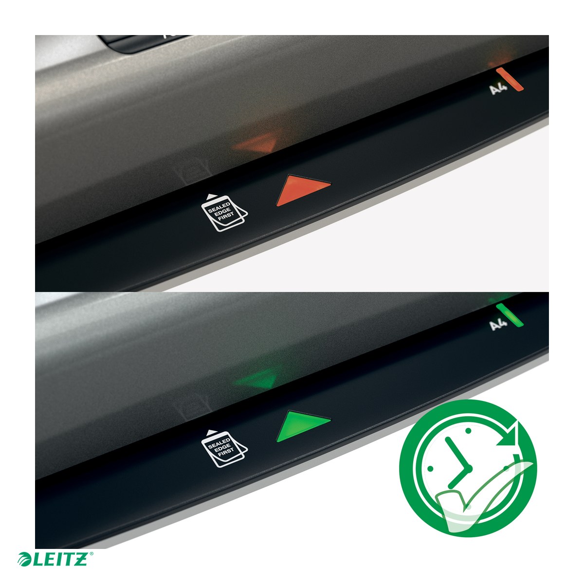 Laminator Leitz iLAM Office Pro, A3, kit folii laminare inclus, gri [5]