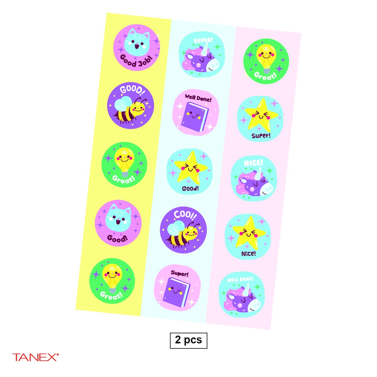 Set 2 stickere TANEX Recompense Good Job, MTC-309 [1]