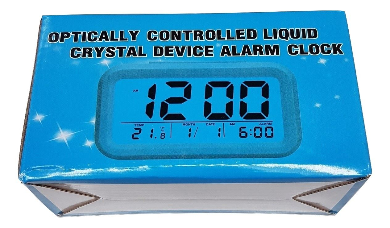 Ceas digital cu alarma-Verde 14x8x5 cm [5]