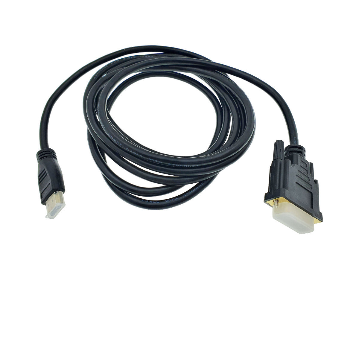 Cablu Lanberg 42912, conector HDMI tata la DVI-D tata (18+1), 3m , single link, transmisie digitala, ethernet, negru [8]