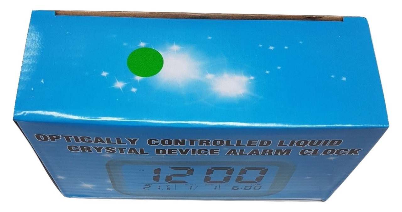 Ceas digital cu alarma-Verde 14x8x5 cm [4]