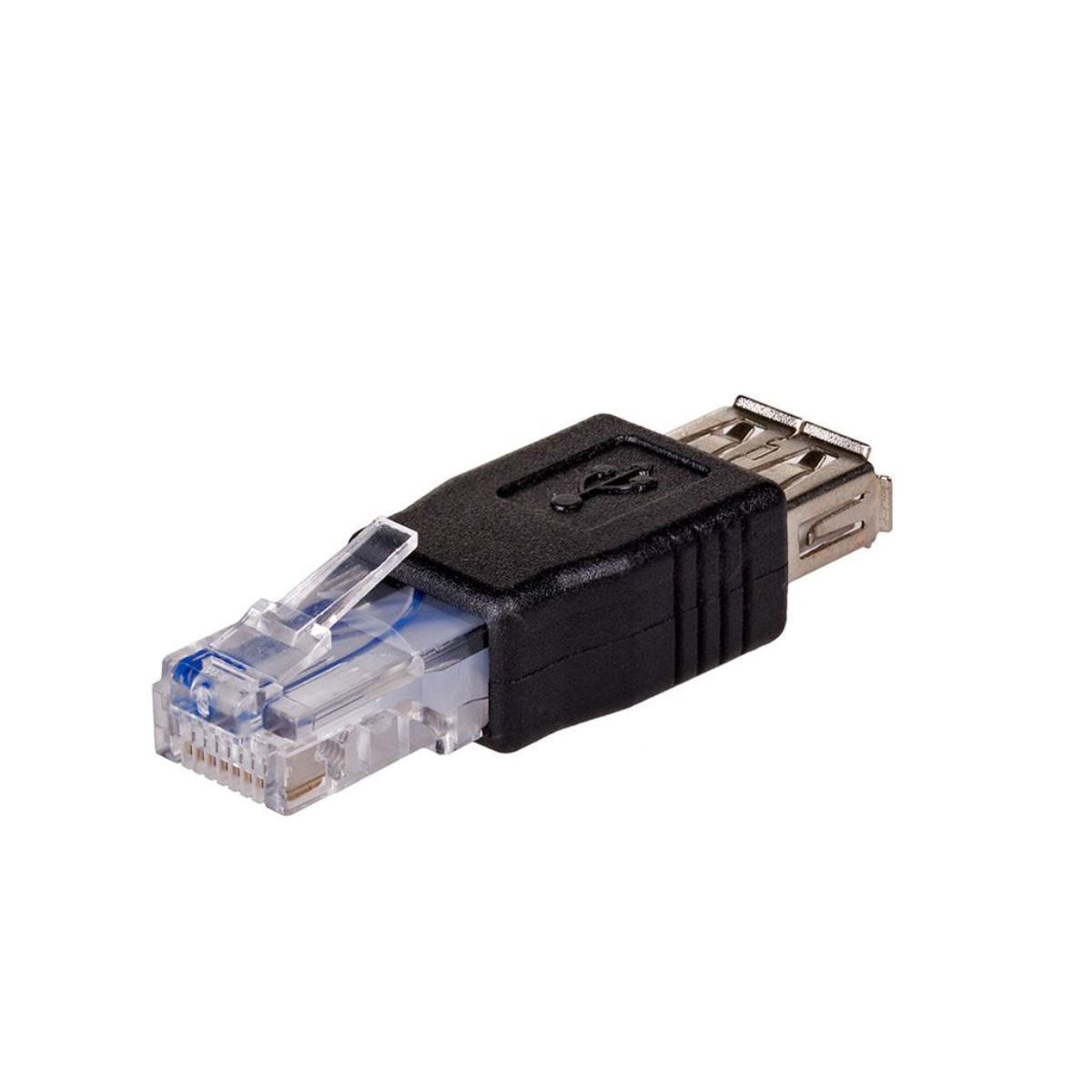 Adaptor Akyga 13226, USB 2.0 mama la RJ45 tata, convertor cablu USB la cablu de retea [5]
