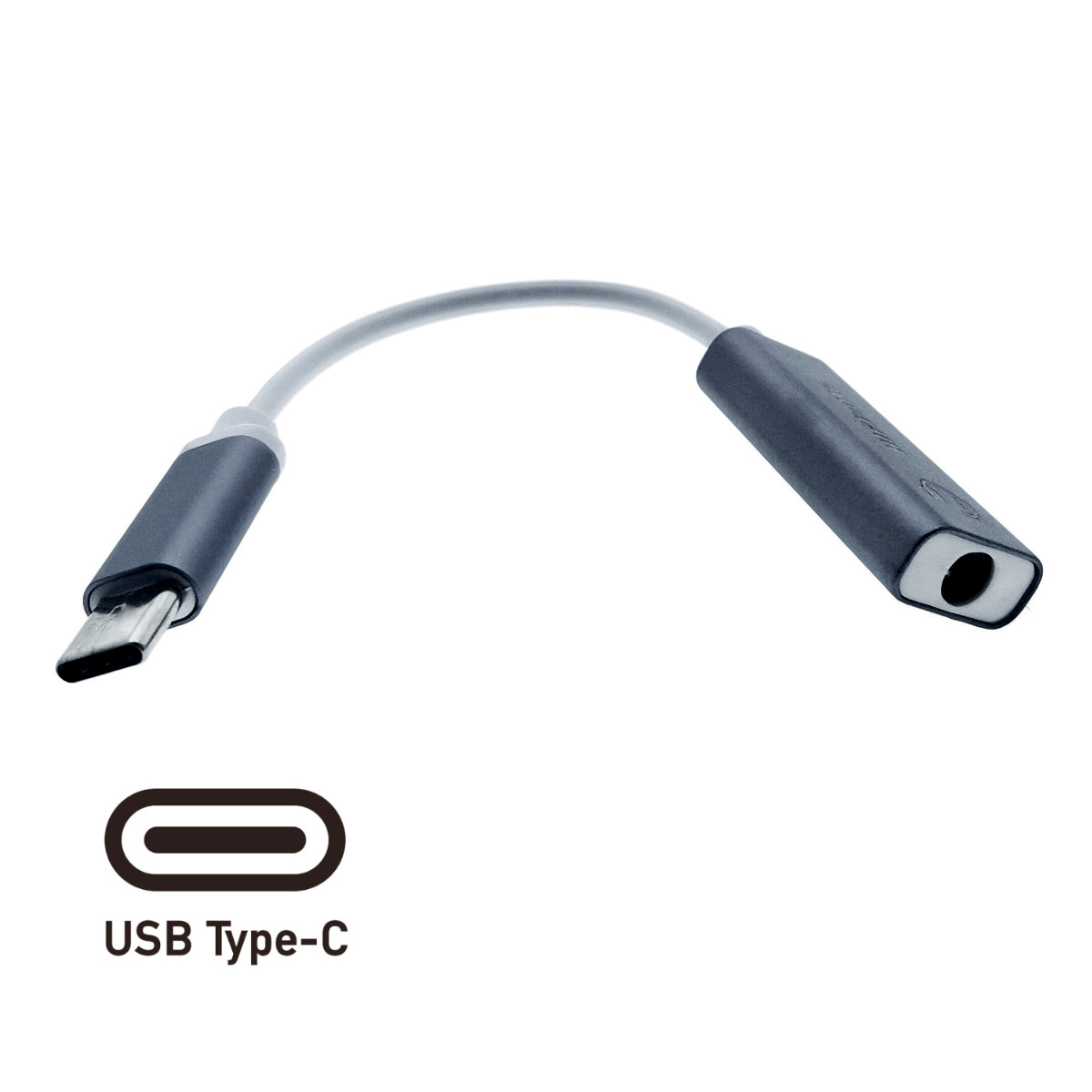 Adaptor audio, convertor USB Type C tata la Jack 3.5 mm mama, gri inchis [9]