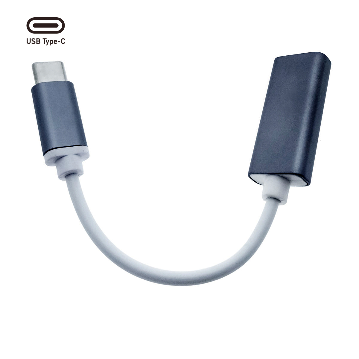 Adaptor audio, convertor USB Type C tata la Jack 3.5 mm mama, gri inchis [5]