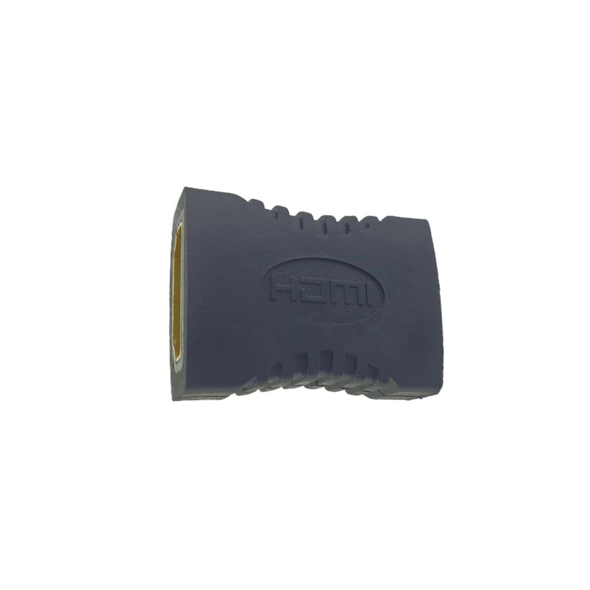 Adaptor HDMI AF mama la HDMI AF mama,contacte aurite,negru [5]