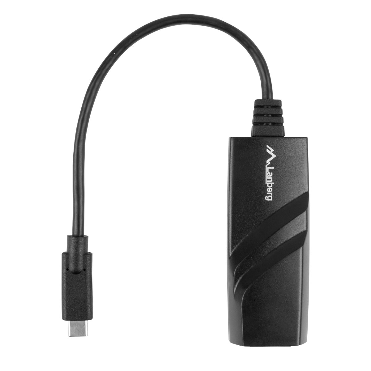 Adaptor LAN Gigabit Lanberg 41871, USB 3.1 tip C la RJ45 ethernet 1000Mbps [5]