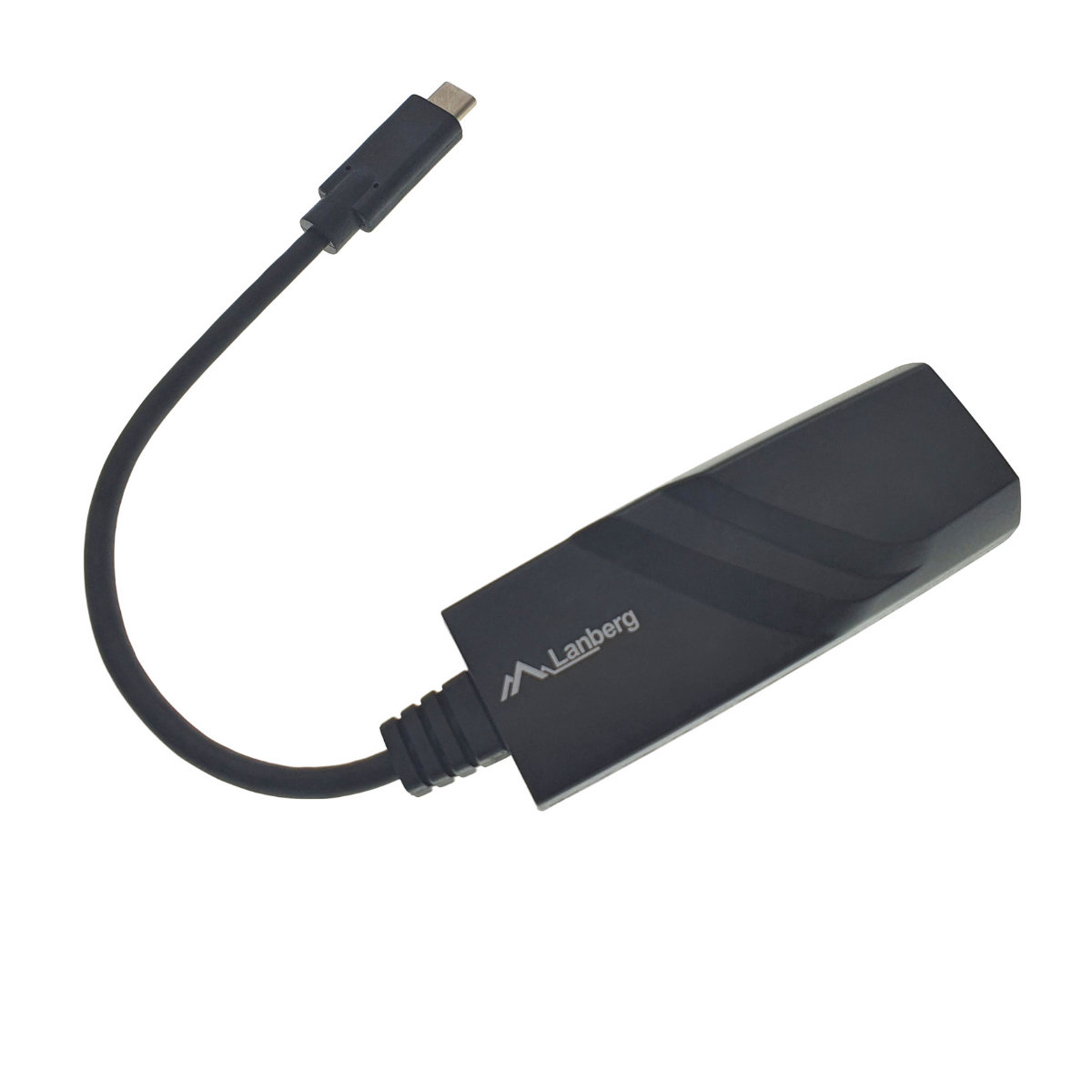 Adaptor LAN Gigabit Lanberg 41871, USB 3.1 tip C la RJ45 ethernet 1000Mbps [11]