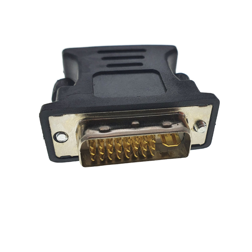 Adaptor Lanberg 40875, cu conectori DVI (24+5) tata la VGA mama, negru [4]