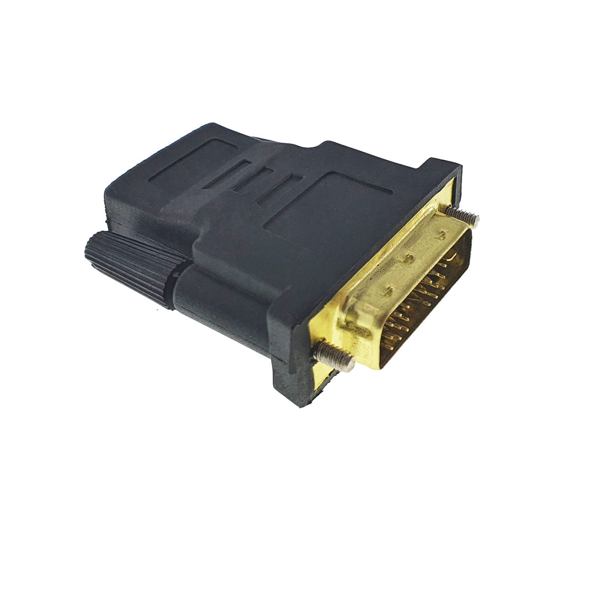 Adaptor Lanberg 40876, cu conectori HDMI mama la DVI-D (18+1) tata, rezolutie Full HD 1080p, negru [4]
