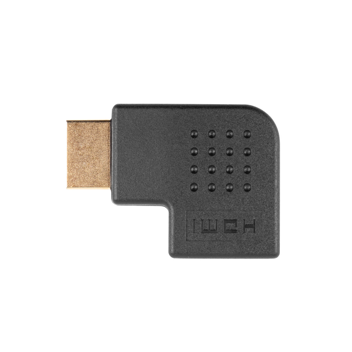 Adaptor Lanberg 42742, HDMI tata la HDMI mama, unghi 90 grade la stanga [5]