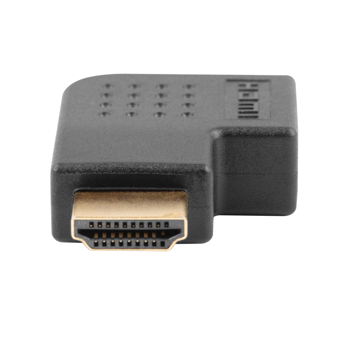 Adaptor Lanberg 42742, HDMI tata la HDMI mama, unghi 90 grade la stanga [3]
