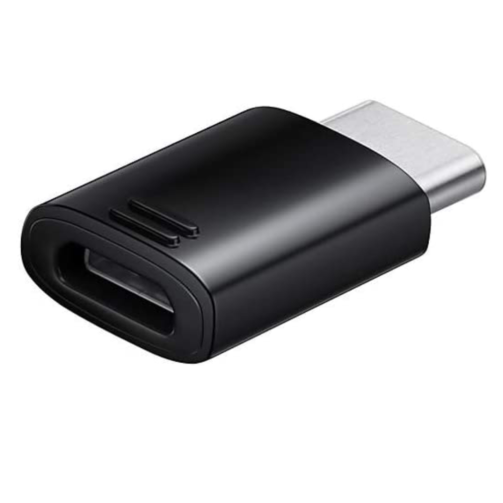 Adaptor microUSB mama la USB tip C tata, pentru Samsung GH98-41290A, negru [1]