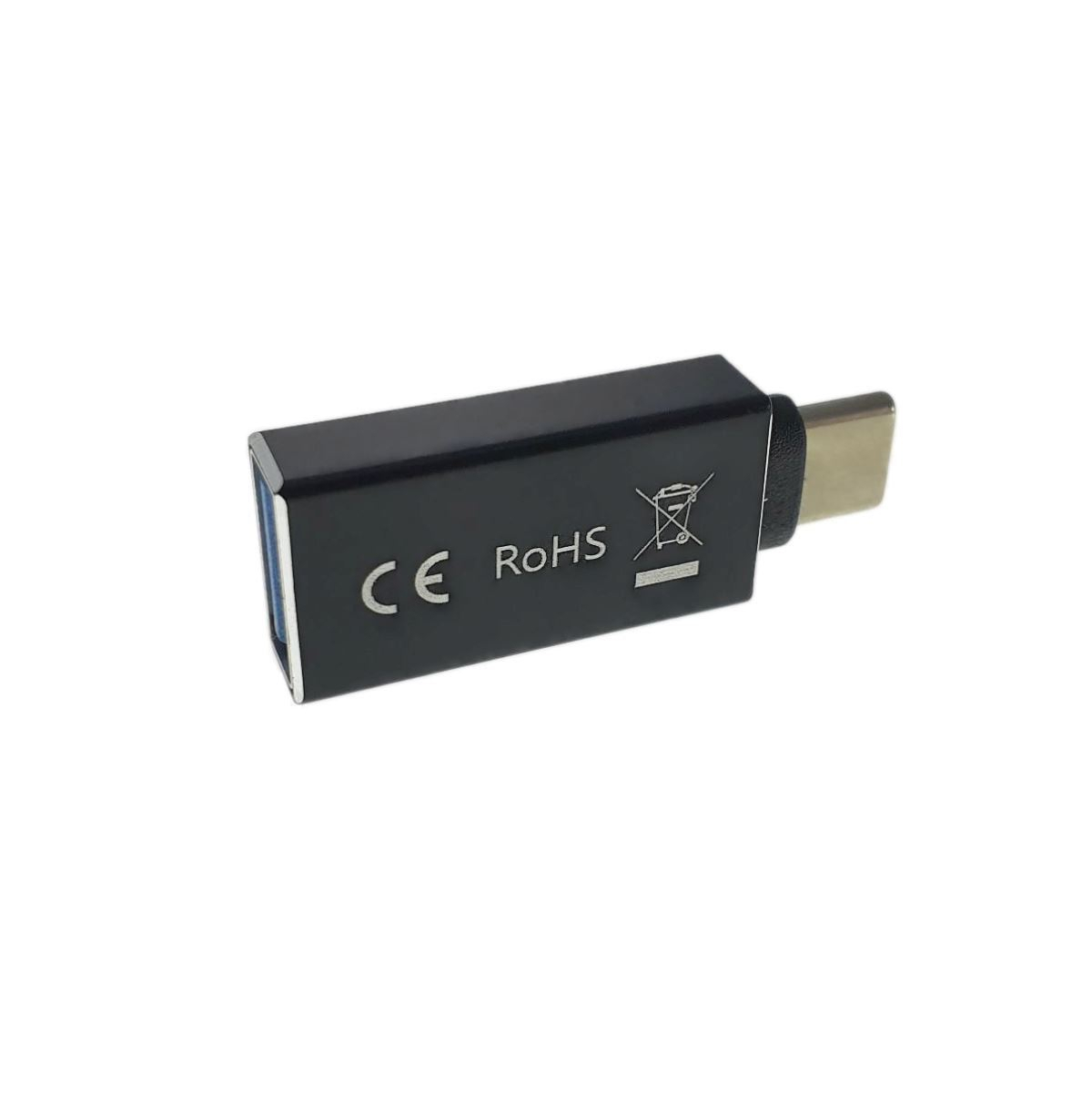 Adaptor OTG Lanberg 41855, USB 3.1 mama la USB tip C tata, date pana la 5Gb/s si incarcare, negru [8]