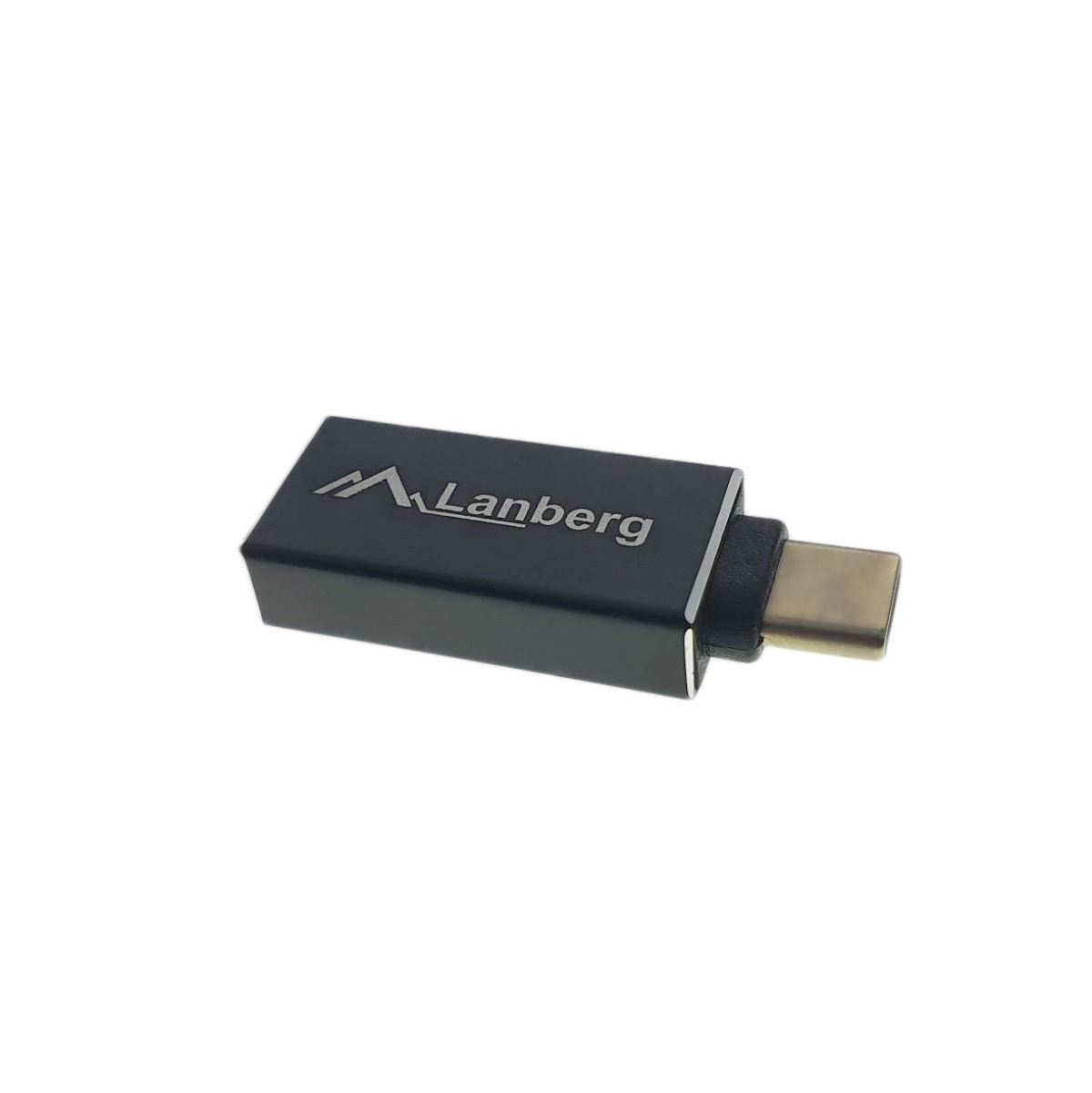 Adaptor OTG Lanberg 41855, USB 3.1 mama la USB tip C tata, date pana la 5Gb/s si incarcare, negru [7]