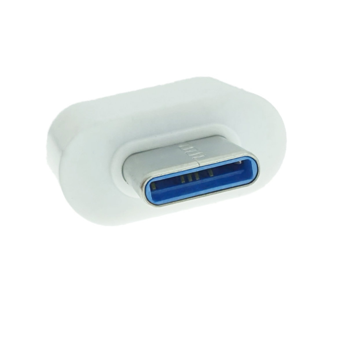 Adaptor OTG USB 2.0 mama la USB tip C tata, alimentare, conectare si transfer de date, alb [6]
