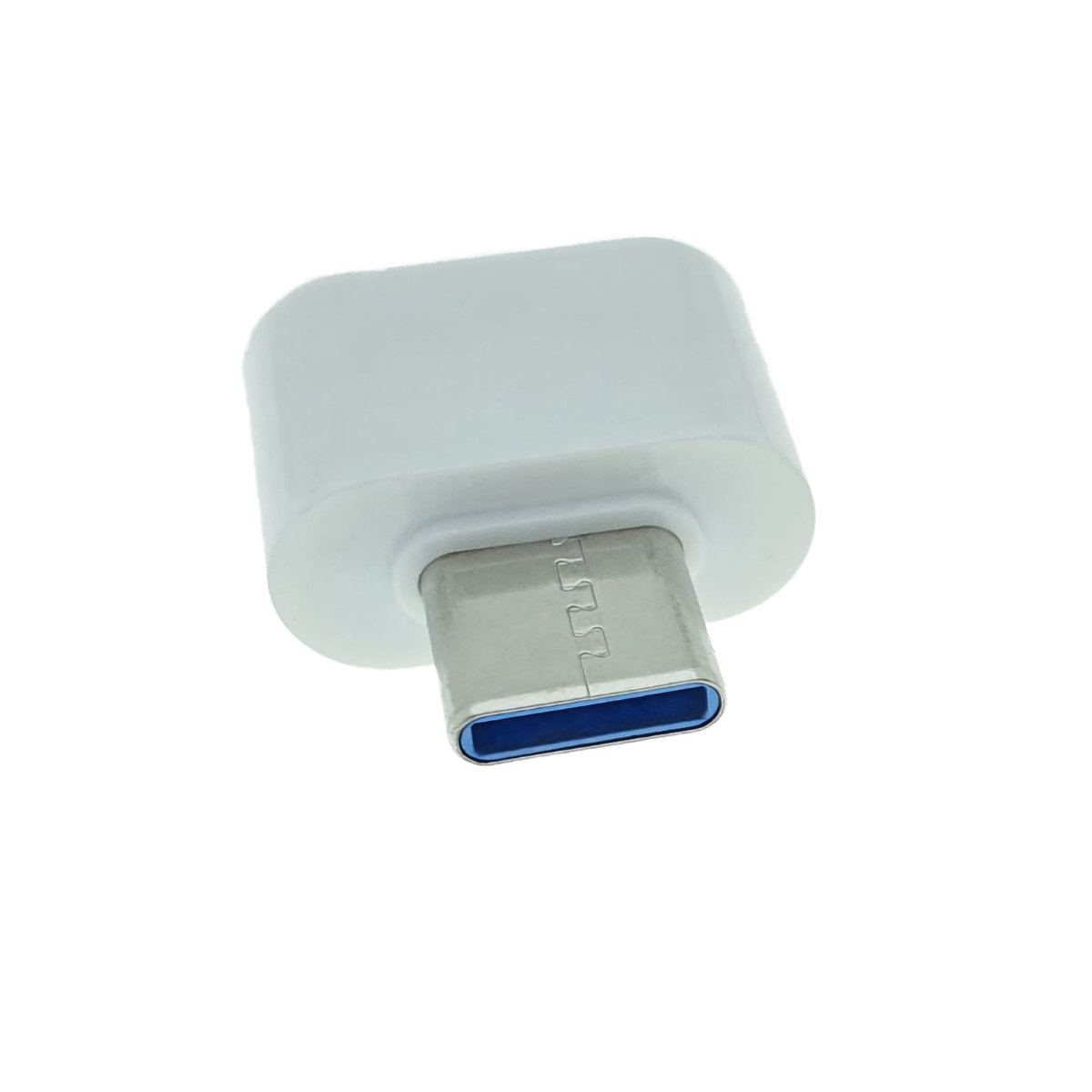 Adaptor OTG USB 2.0 mama la USB tip C tata, alimentare, conectare si transfer de date, alb [12]
