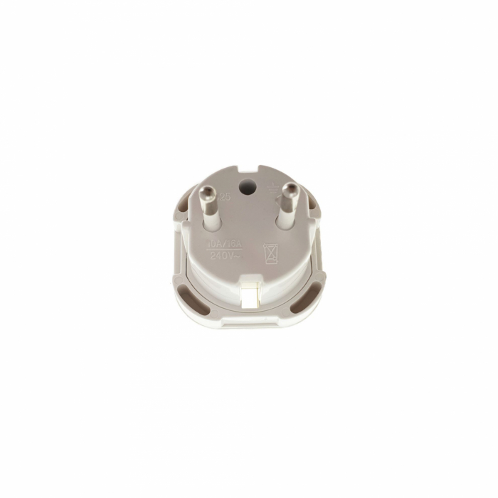 Adaptor priza UK la tip priza Europa, CB-08 , alb [3]