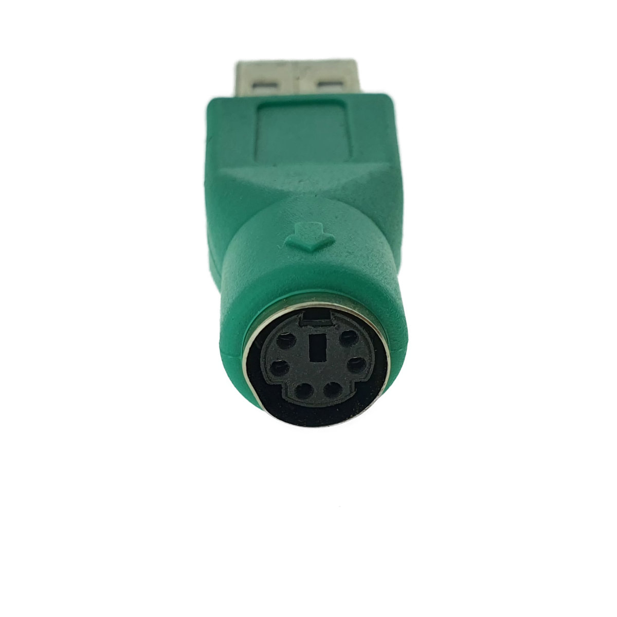 Adaptor PS2 mama la USB tip A tata, pentru tastatura/mouse, verde [5]