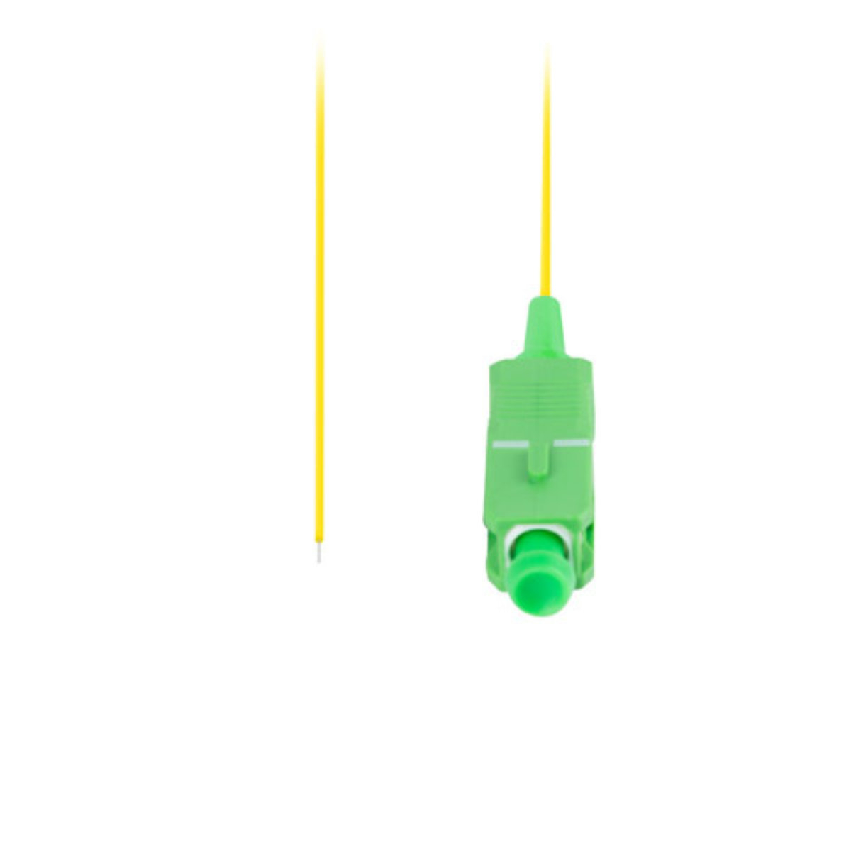 Adaptor retea fibra optica coada/Pigtail cu conector SC/APC, lungime 2m, Lanberg 43351, Easy Strip SM G657A1, galben [3]